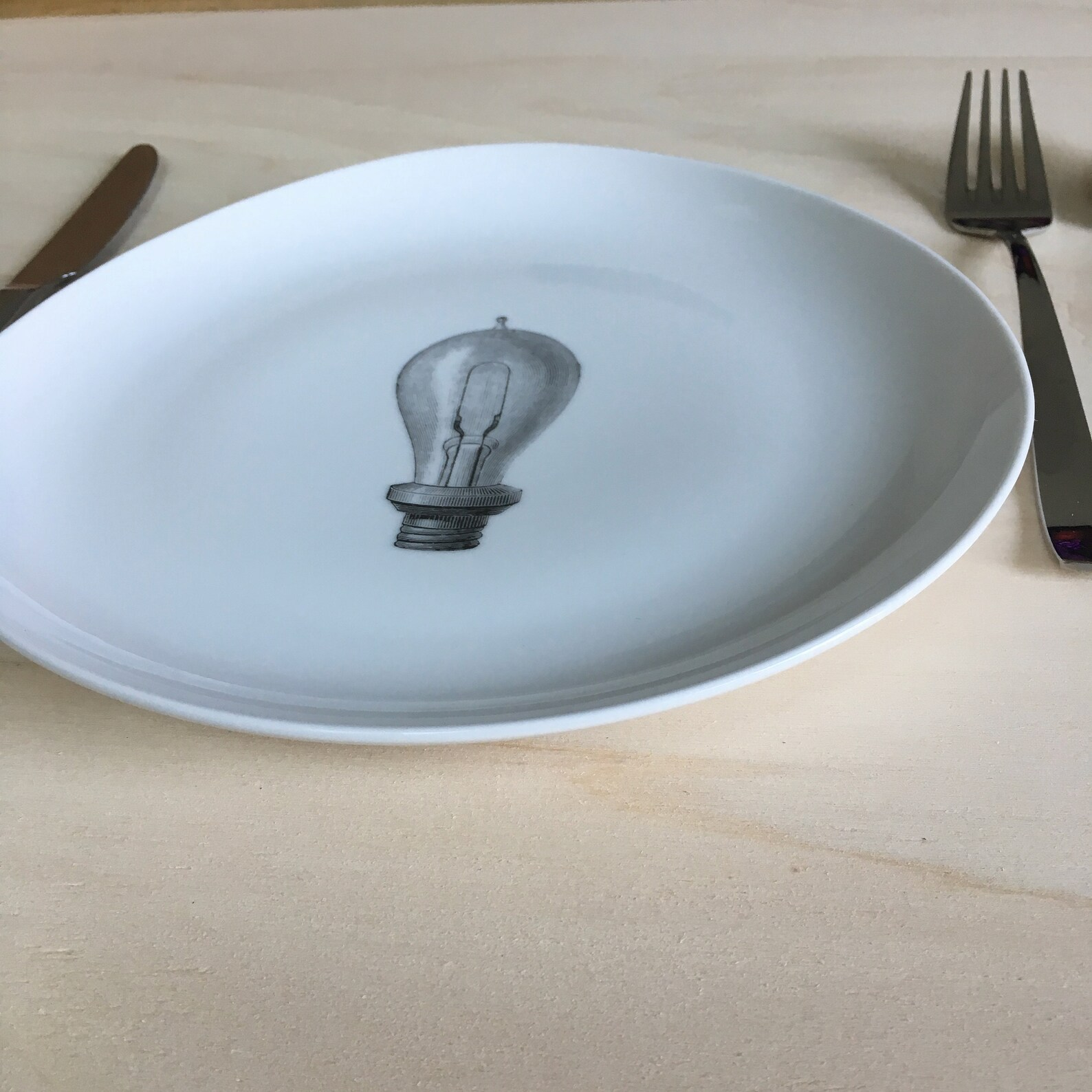 Kunstbord retro lamp - Afbeelding 5